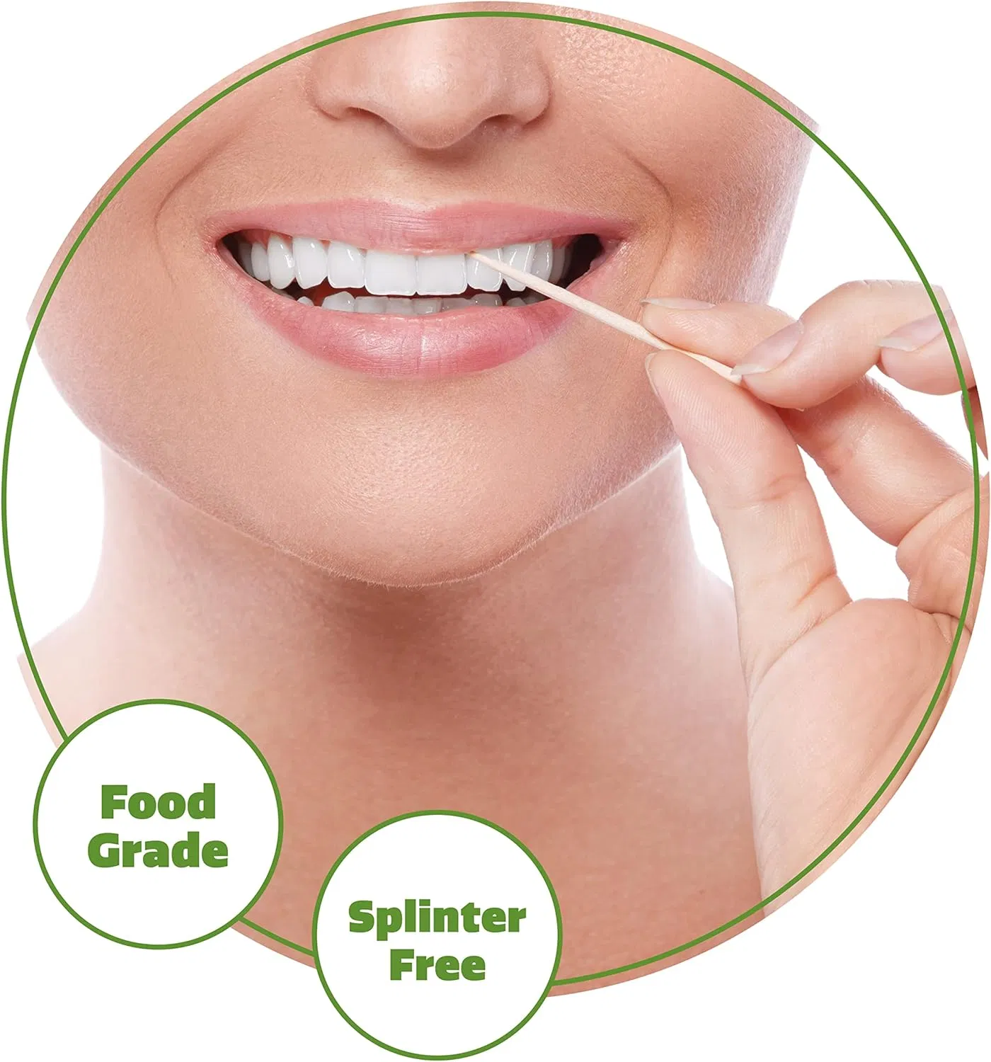 Chinese Bamboo Toothpick Manufacturer Adopts Individual Wrapping Pape