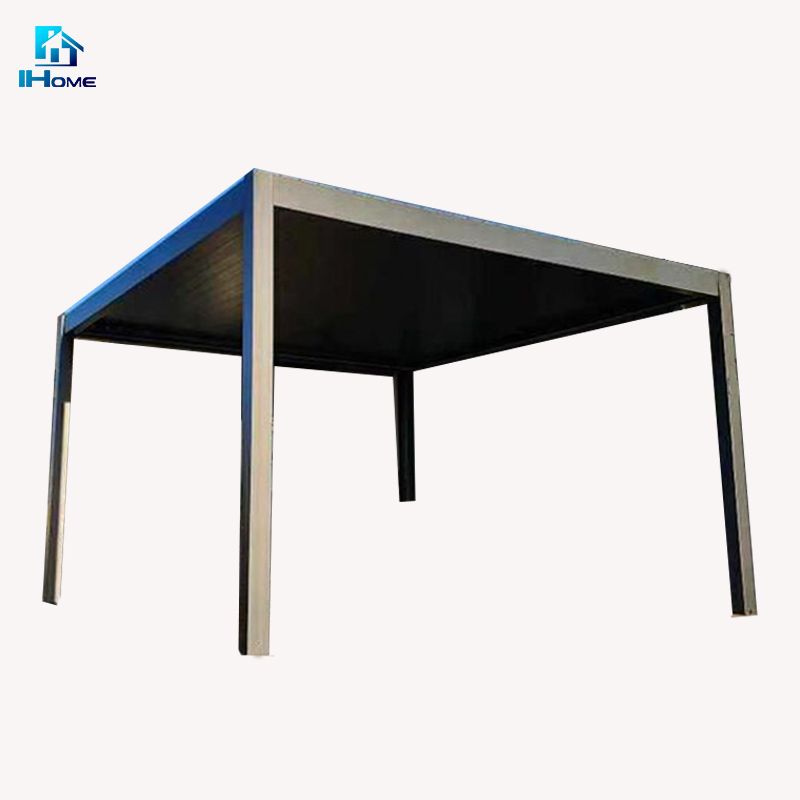 Outdoor Gazebo Garden Pergola Aluminium Retractable Pergola Roof System