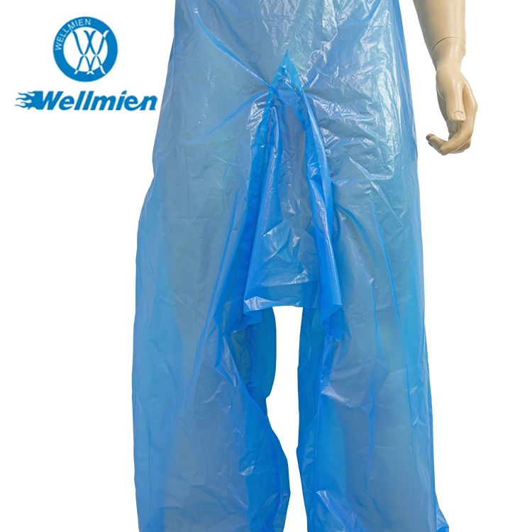 Food-Grade Protective Cooking Disposable Waterproof Polyethylene Apron