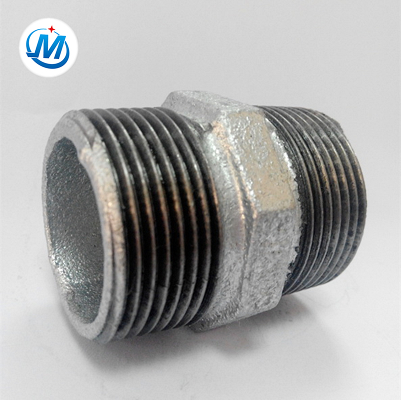 Black Iron Hexagon Nipples Gi Pipe Fitting