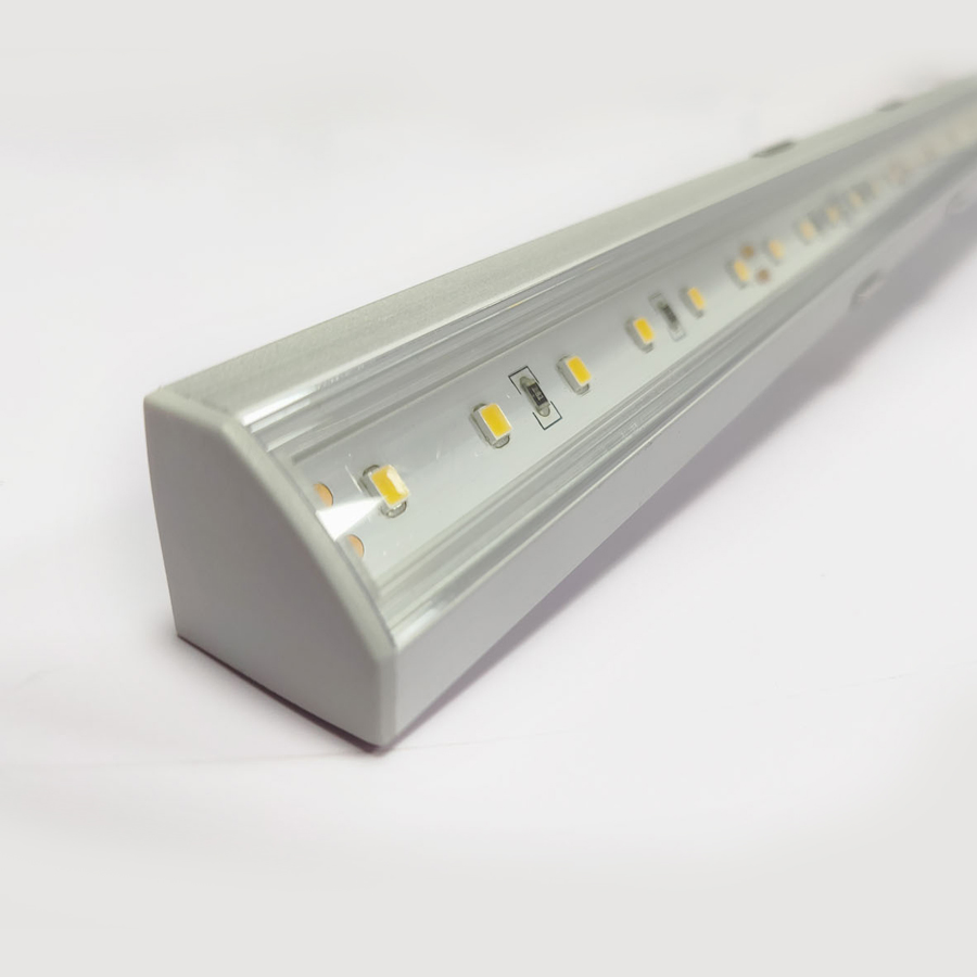 Magnet LED Strip Light with SMT2835, 153 LEDs, 12V/24V, Aluminum Shell and PC Cover