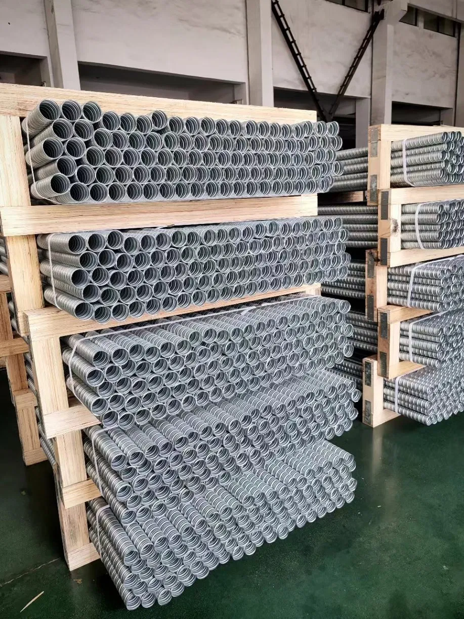 Post Tension Galvanized Round Corrugated Metal Prestressed Duct 70mm 65mm