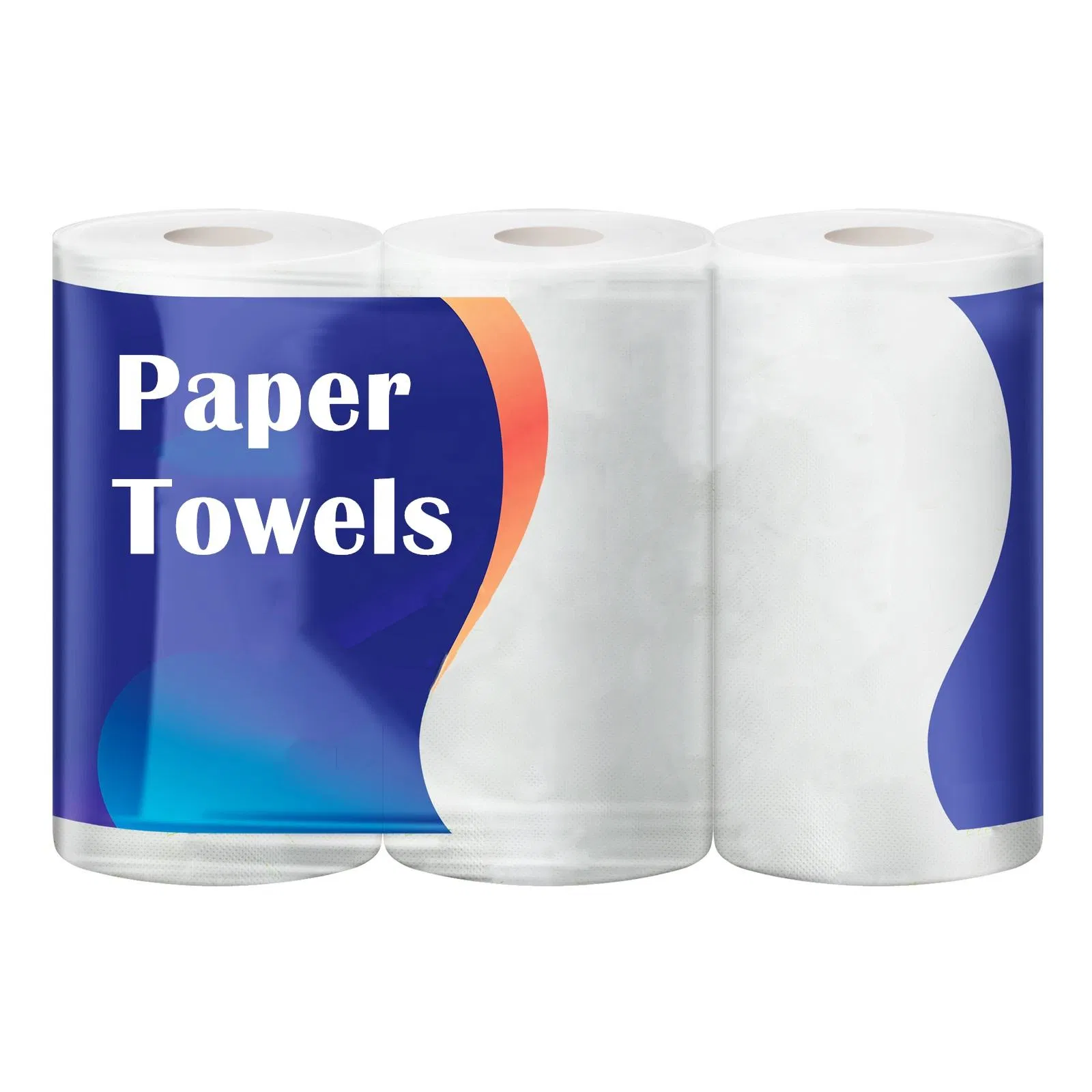 Custom Printed Paper Towels 2ply Bamboo Kitchen Tissue