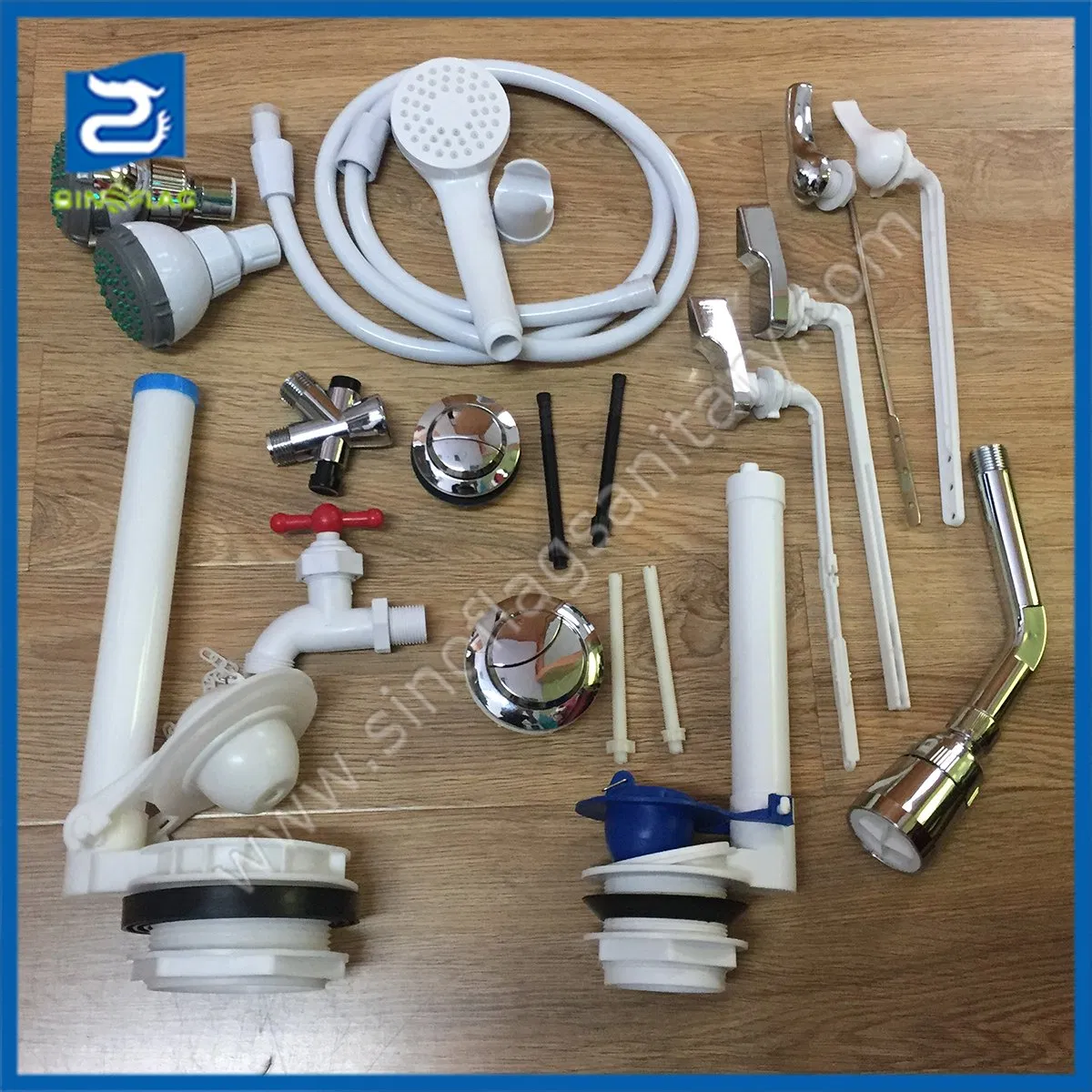 Toilet Cistern Dual Flush Valve Push Button 38mm 48mm 58mm