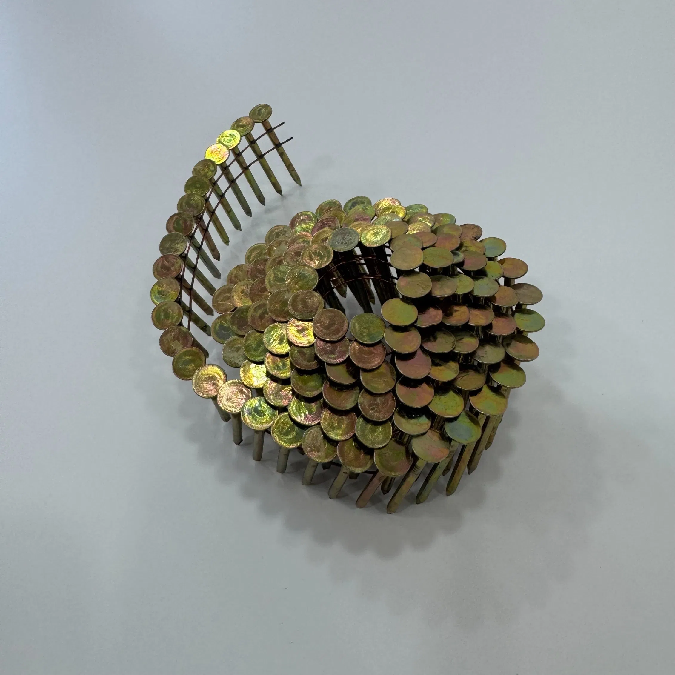 Quick Install Hot DIP Galvanized Ring Pattern Coil Roofing Nails for Fence Installation