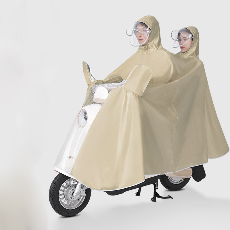 Reflective Motorcycle Rainwear for Safe Riding with Compact Storage Feature