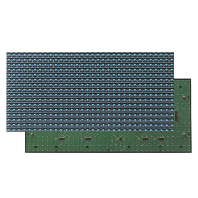 High-Quality Outdoor P10 Single Blue LED Text Display Module