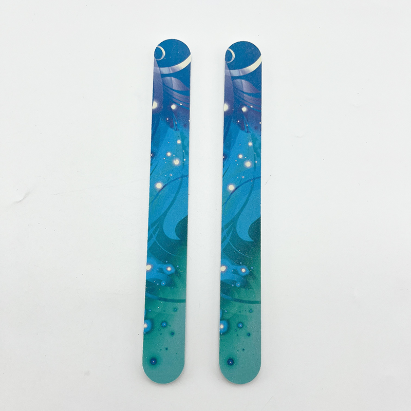 Double Sided Printed EVA Nail File Manicure Accessories Manicure Nail File