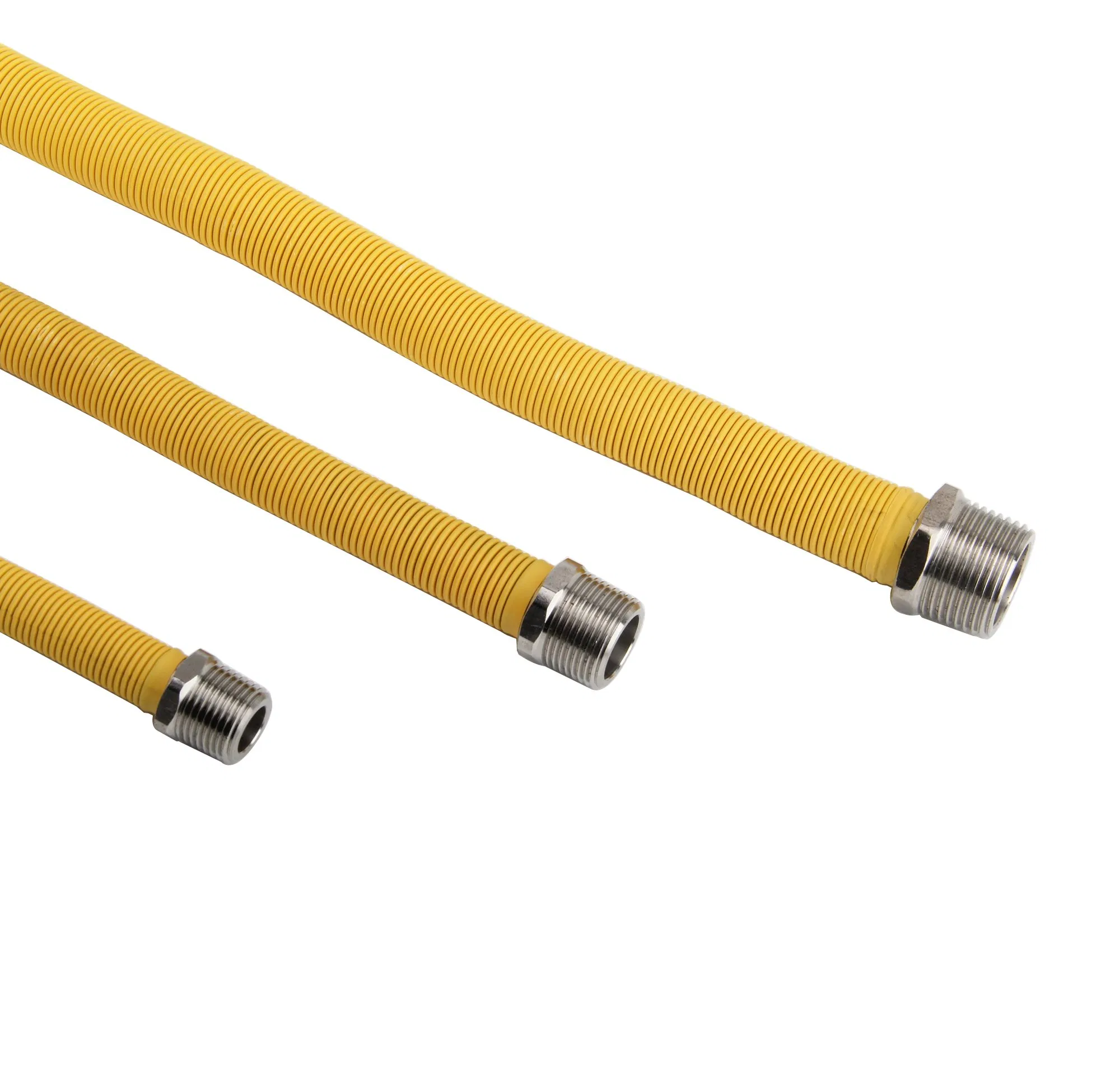 Stainless Steel Corrugated Connector for Water Heater with PE Covering