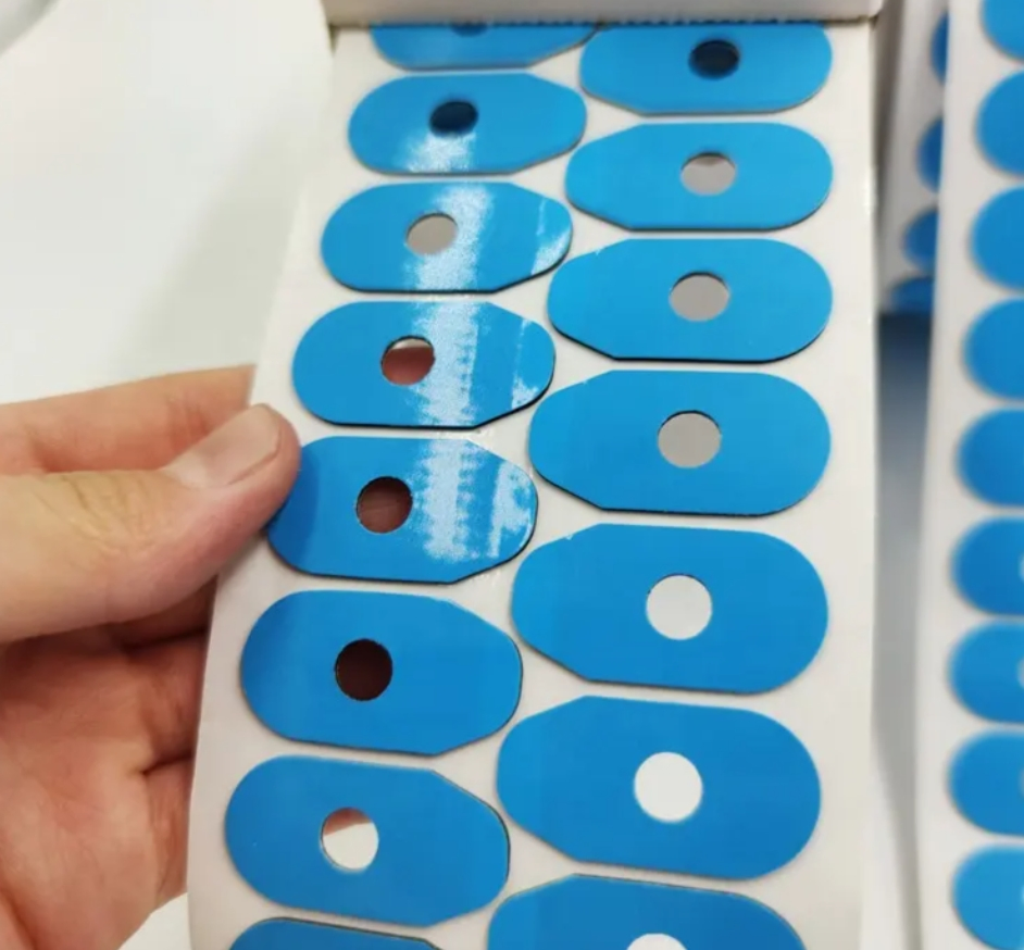 Blue High Quality Lens Polish Sticker Adhesive Edging Pads Lens Blocking Pads