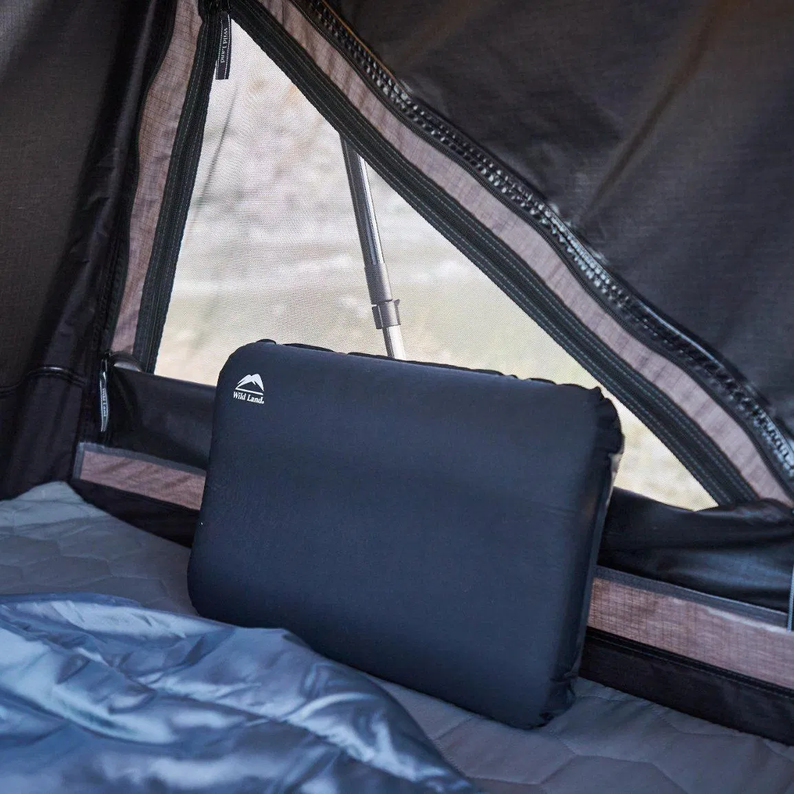 Wild Land Air Pillow Portable Self-Inflating Firmness Adjustable Ultra-Compact Super-Light Comfortable Pressure Relief Multi-Scene Adaption Pillow