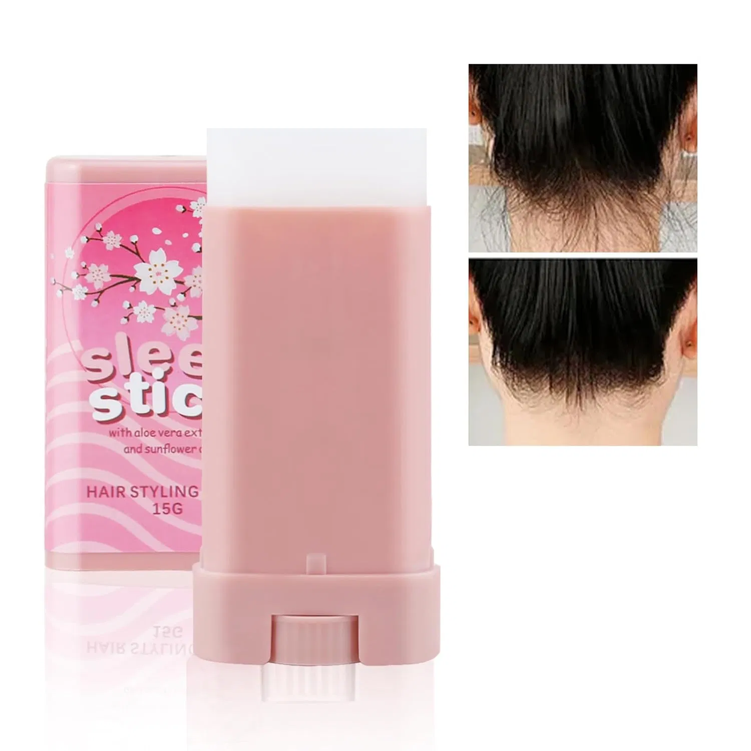 Beauty Cosmetics Skin Care Smoothing Long Lasting Anti Frizz Slick Stick Edge Hair Wax Stick