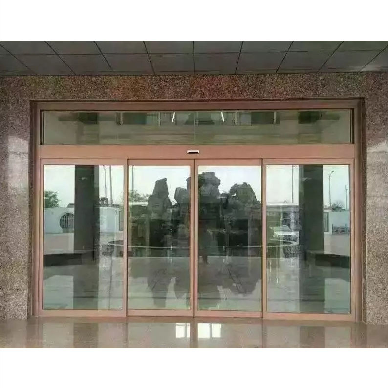 Durable Automatic Sliding Door with Secure Access Control