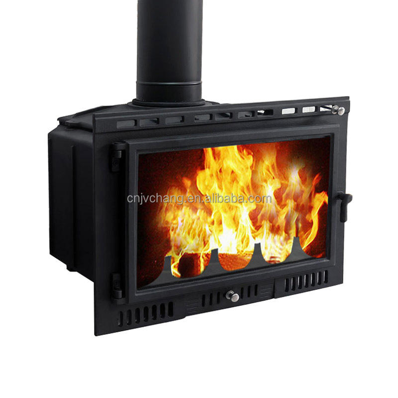 High Efficiency Cast Iron Wood Burning Stove Insert for Cozy Heating