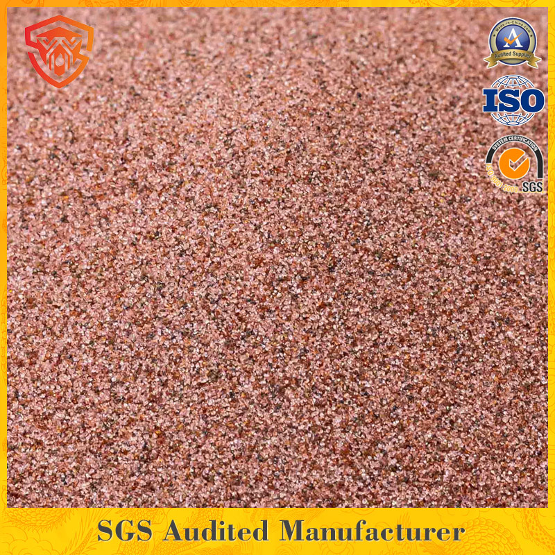 20/40/60/80 Mesh Garnet Sand Blasting Specification From China Supplier