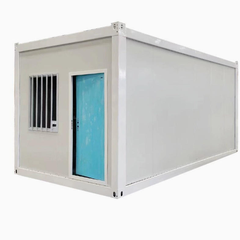 Quality Prefab Z Fold Container House Durable Steel Structure Foldable House 20FT Expandable Container Home for Site Office