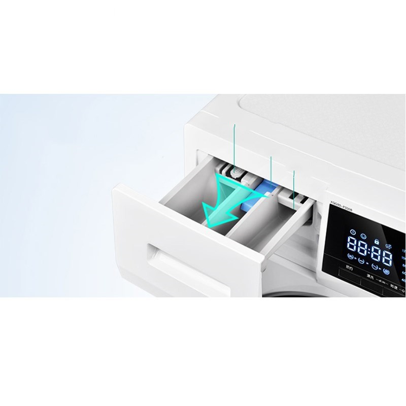 220~240V/50Hz 9kg White Front-Loading Washing Machine for Europe