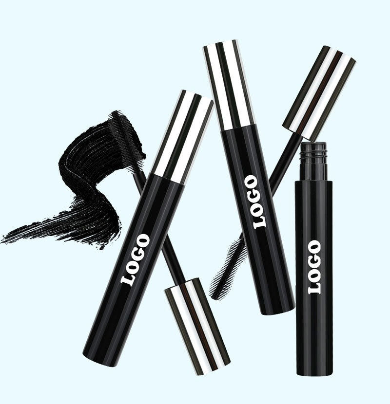 Waterproof Smudge-Proof Long Thick Curling Black Mascara Long-Lasting Thickening Cream Mascara