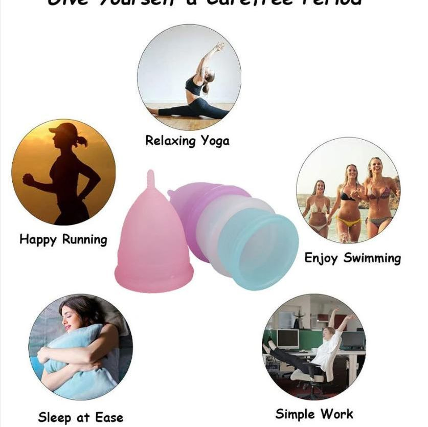 Wholesale Cheap 100% Medical Grade Silicone Menstrual Cup