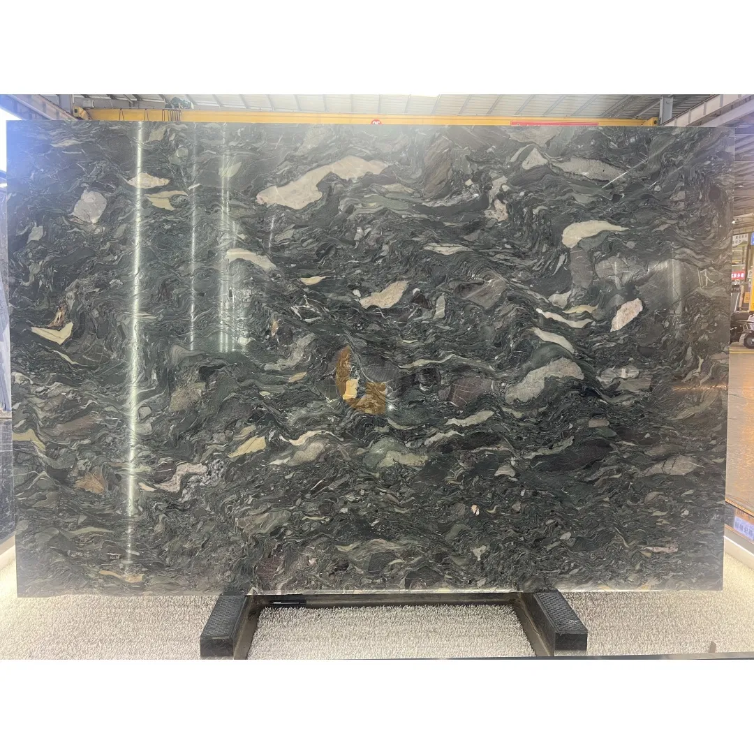 Brazil Natural Quartzite Four Season Green Quartzite Slab