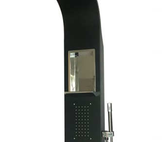 Ec-1028 High Quality Indoor Bathroom Black Multifunction Bathroom Shower Panel -22