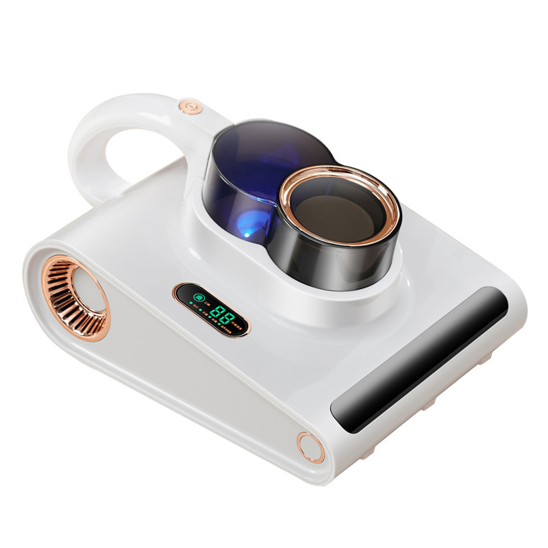 Wireless Household Ultraviolet Sterilizer Handheld Vacuum Mite Remover Double Cup Dual Motor Mite Remover