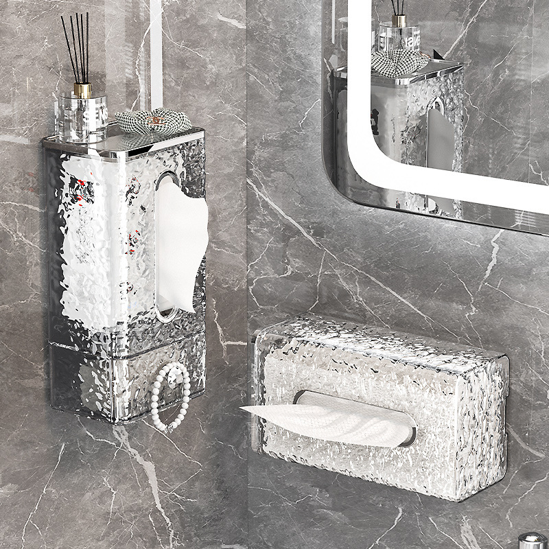Wholesale New Products Wall Mounted Kitchen Bathroom Tissue Box