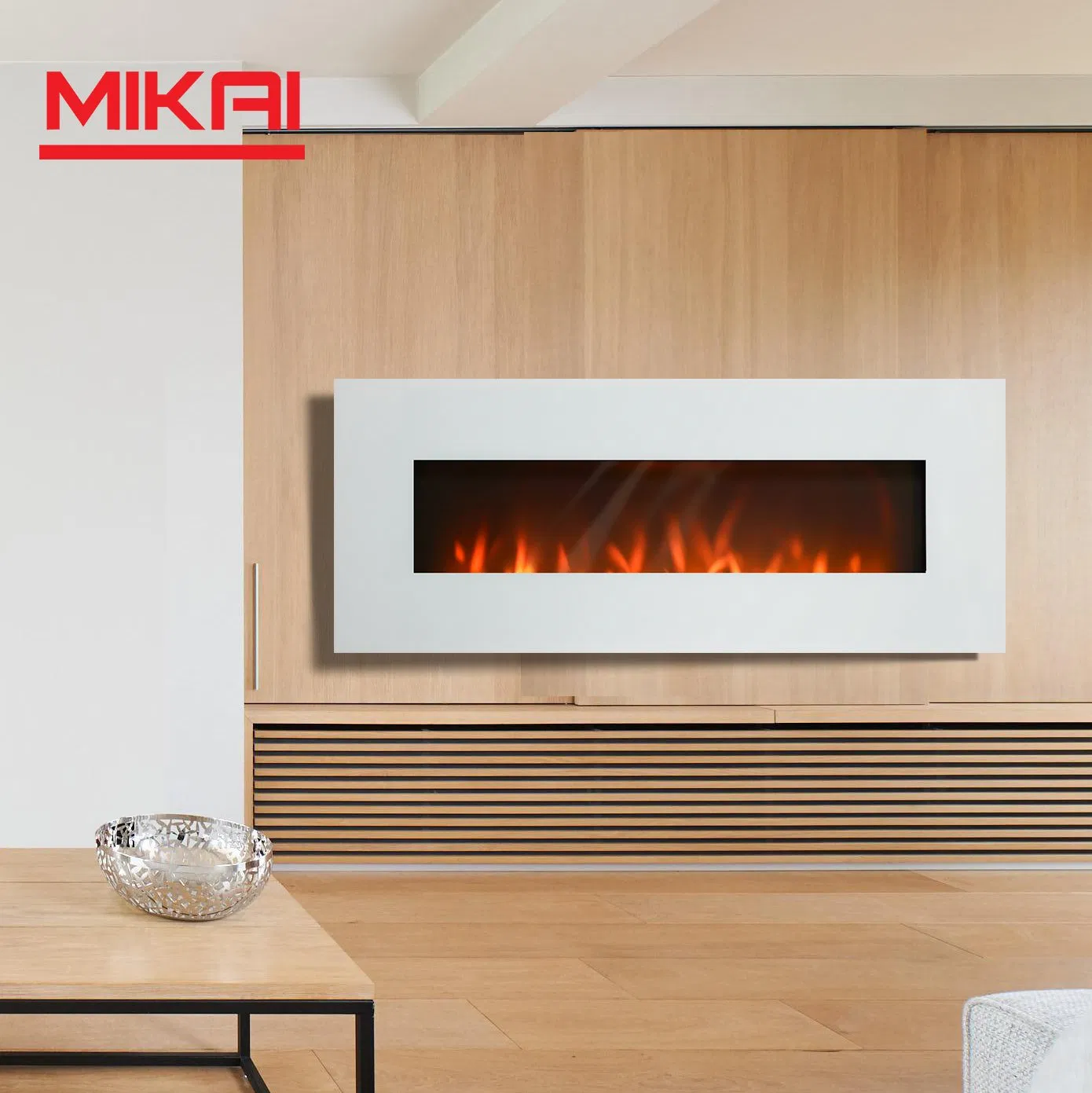 2024 China Factory Price Elegant Home Wall Insert Electric Fireplace