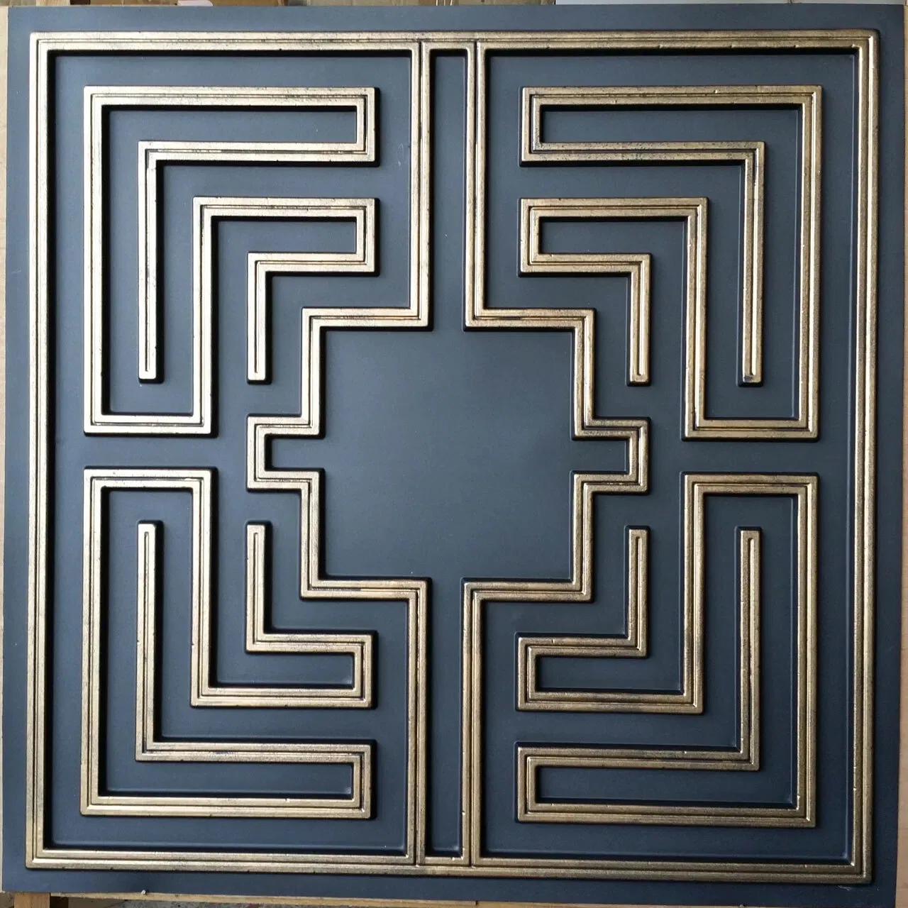 0.6mm Thickness Faux Tin Ceiling Tile PVC Panel