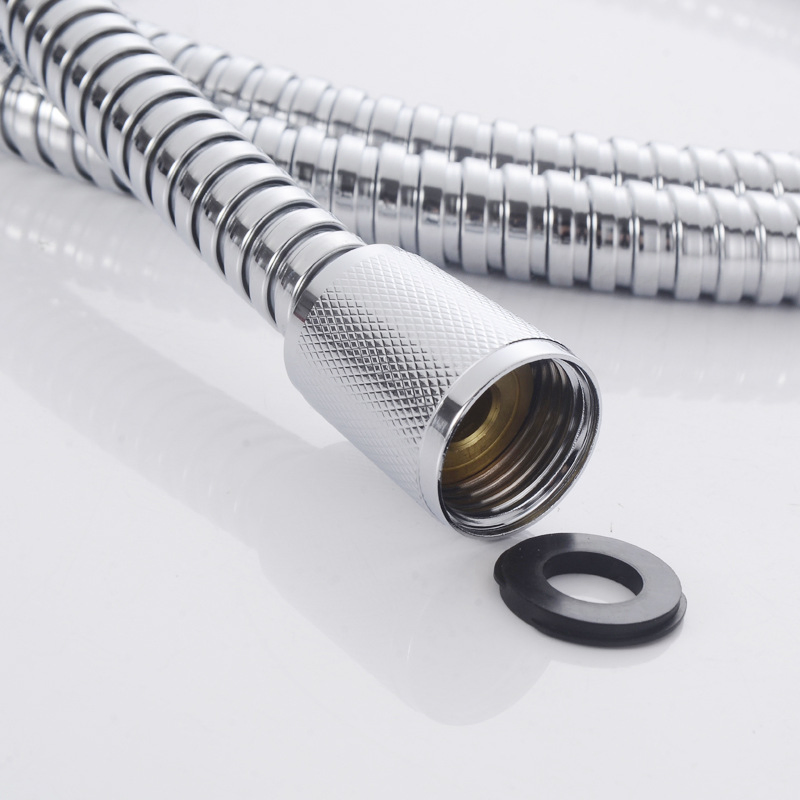 Slim Lock Shower Hose Double Interlock Stainless Steel Flexible Shower Hose
