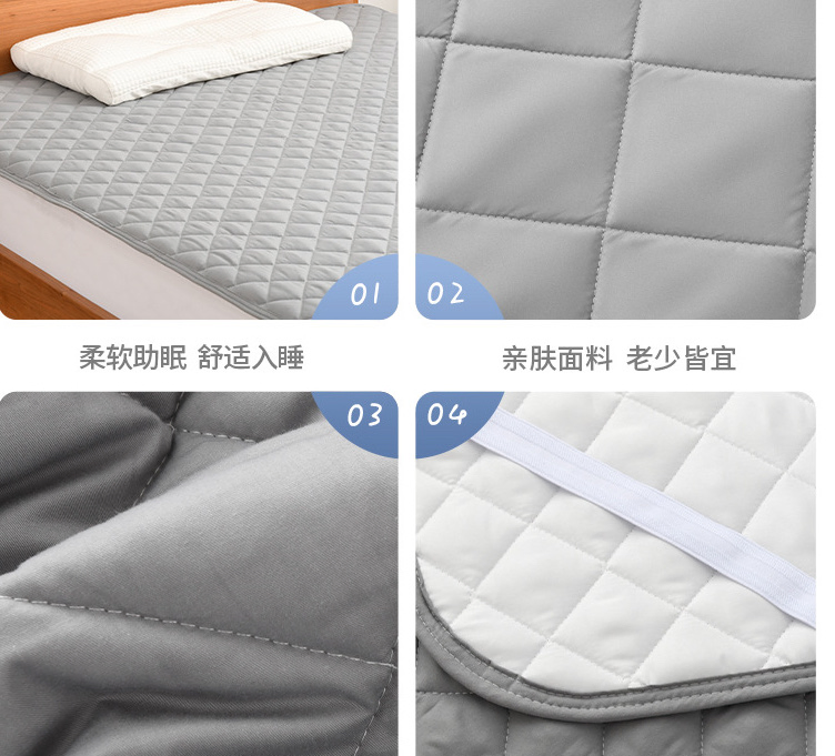 Japanese-Style Mattress, Non-Slip Cushioned Dormitory, Single Bunk, Double Bunk, All-Purpose Household Mat, Four-Season Mattress Protect