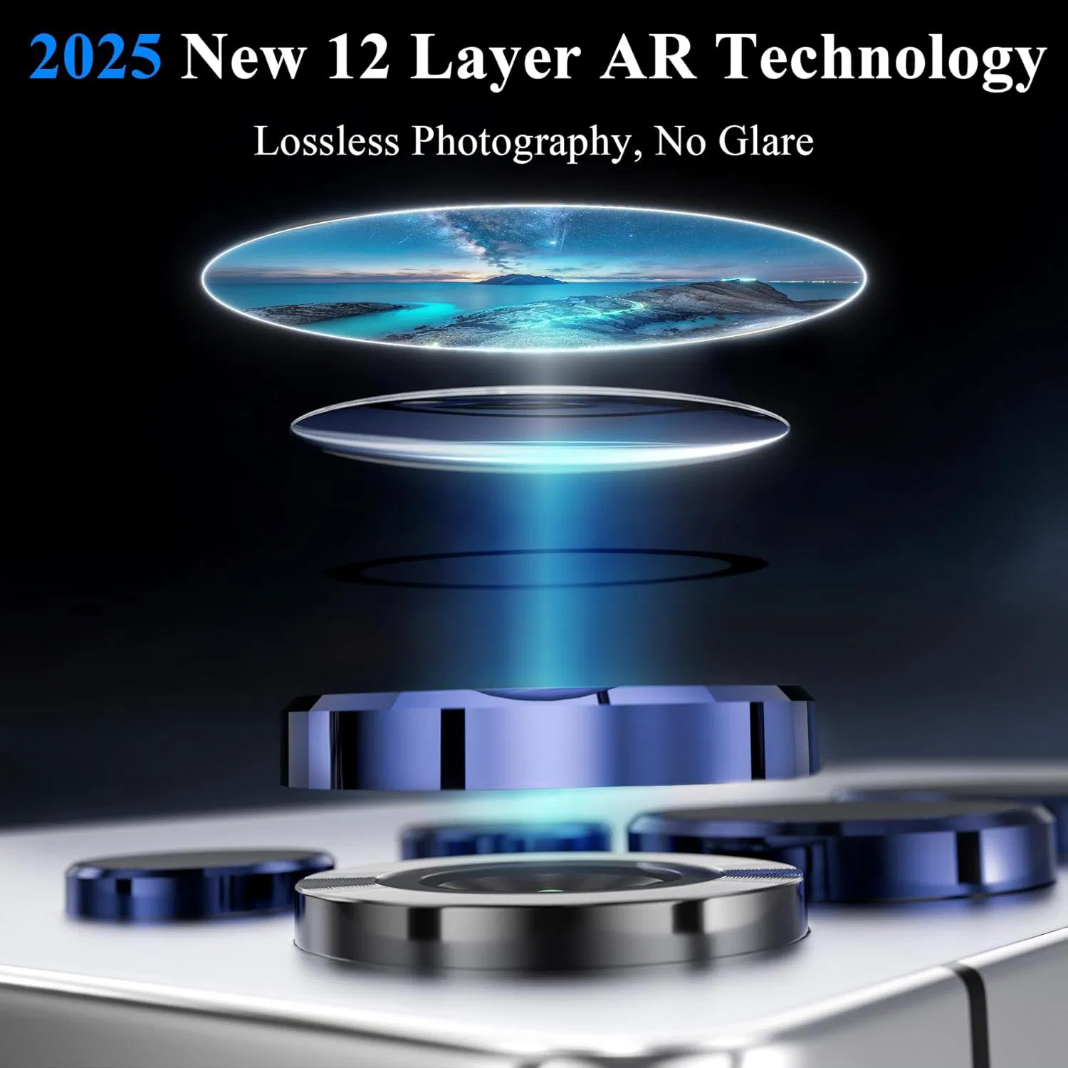 Camera Lens Protector Ultra Thin CD Vein Tempered Glass Lens Film for Samsung Galaxy A57 5g / Galaxy A37 5g