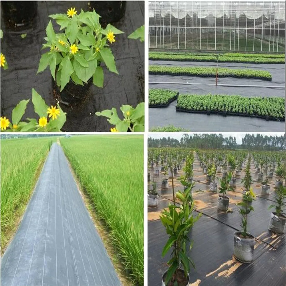 90GSM/100GSM UV Resistance Specification Landscape Anti Weed Mats Barrier/Weed Fabric PP Woven Geotextile Manufacturer Supply by Factory Wholesale Price