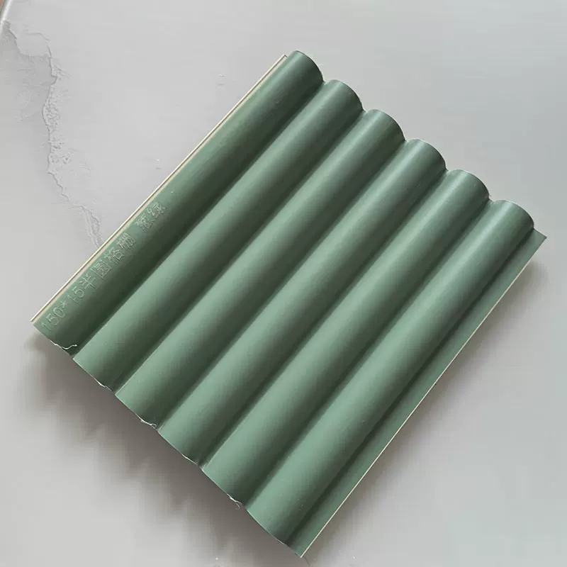 Interior Wall Paneling Wall Cladding WPC Wall Panel Decorative PVC Panel Bamboo Wholesale Building Material Fluted