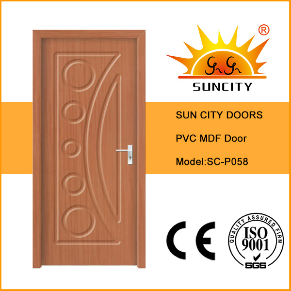 Factory Supply Customized Solid Wooden Doors Slab Doors MDF Solid Core Prehung Interior Door for Houses