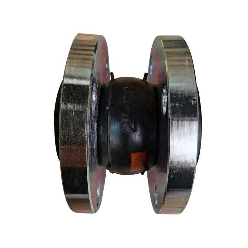 Steel Flange Connection Building Bridge EPDM Rubber Expansion Joint with Vacuum Ring