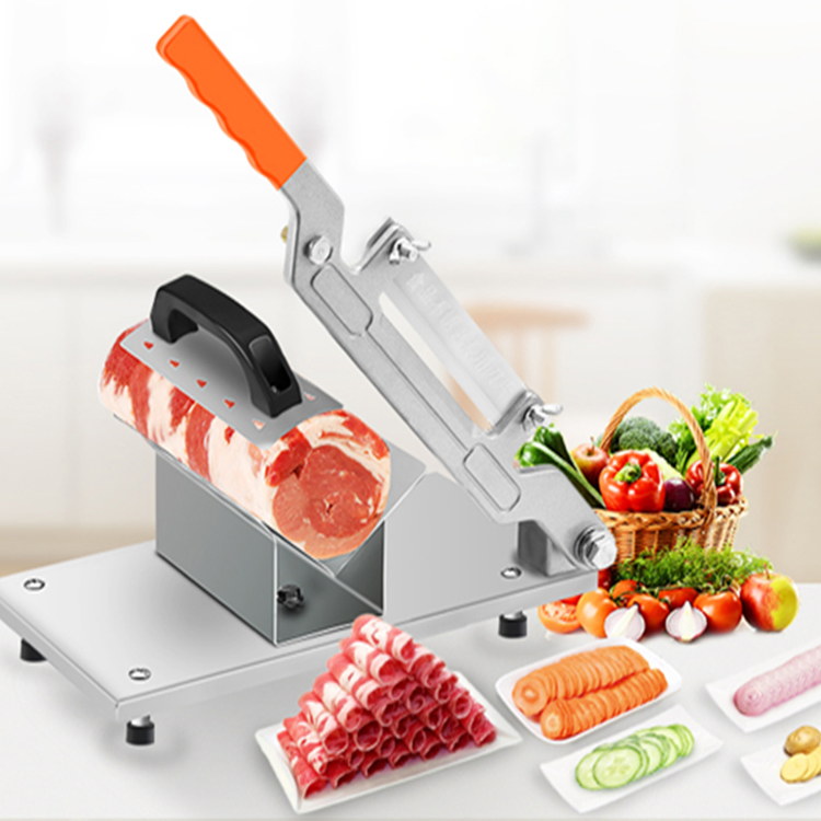 Manual Home Use Frozen Portable Meat Slicer