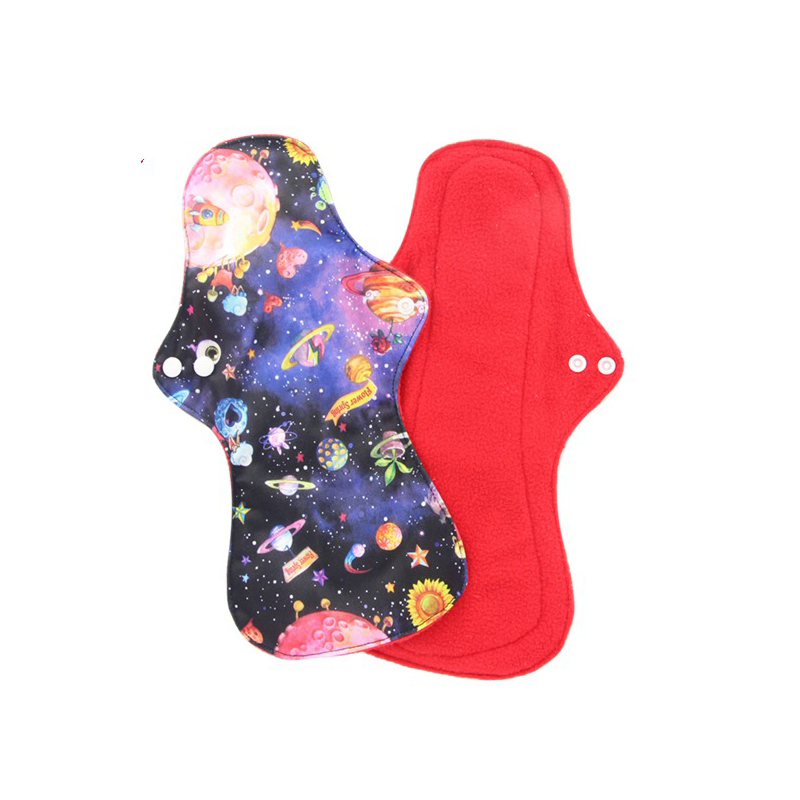 Menstrual Sanitary Pad, Sanitary Napkin Pad, Bamboo Fiber Bamboo Charcoal Sanitary Pad
