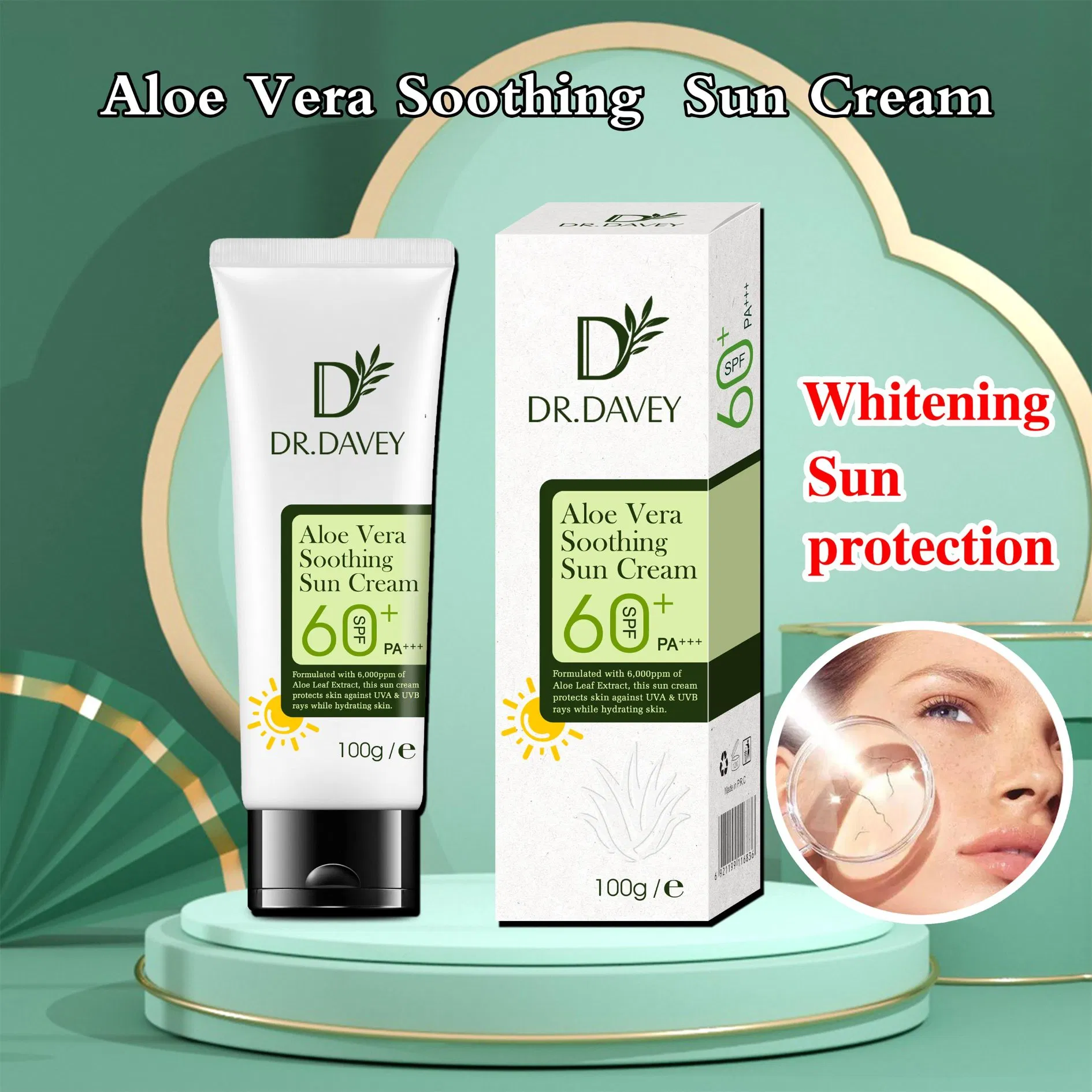 Dr. Davey SPF60 Aloe Vera Sunscreen