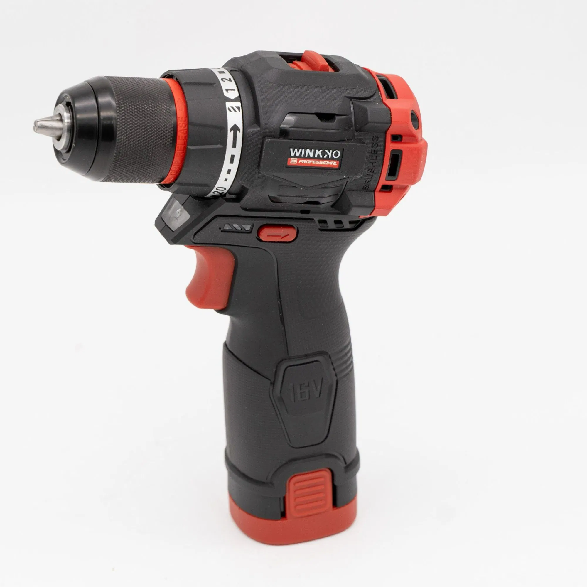 Аккумуляторная дрель Winkko 16V, 13мм, бесщеточный мотор