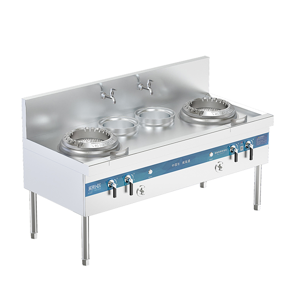 Heavy-Duty Stainless Steel Commercial Gas Range for Professional Cooking
