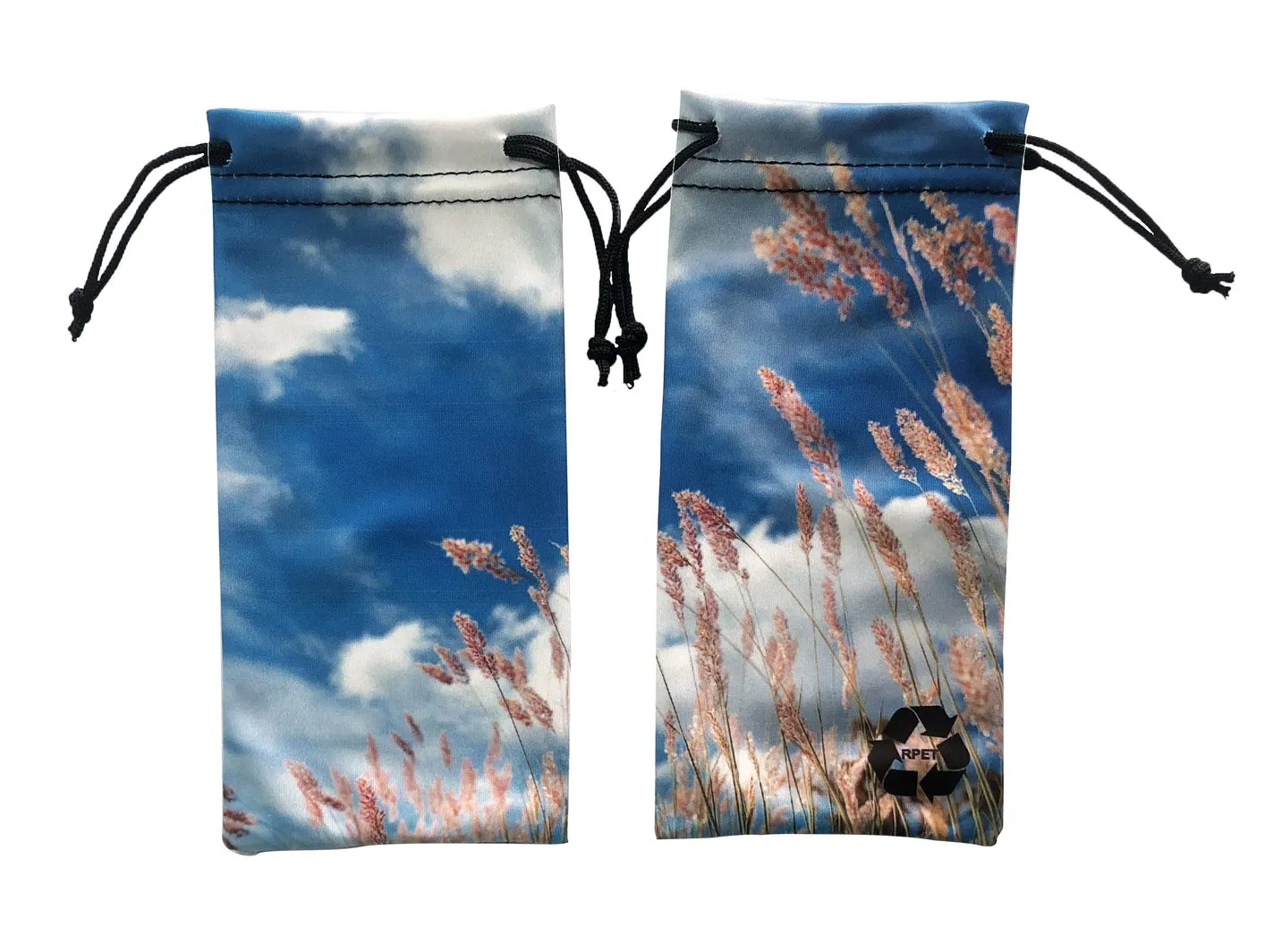 Microfibre Drawstring Eyewear Sunglasses RPET Series-1