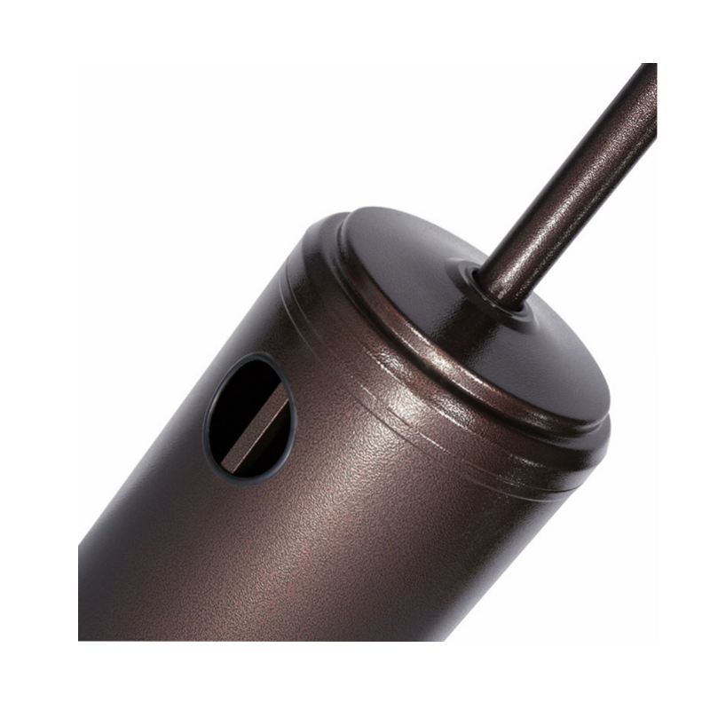 Big Size Powder Coated Patio Heating Furnace Bronze Stand Outdoor Gas Heater