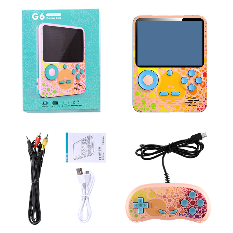 Портативная консоль G6 с Power Bank, 3.5 дюйма