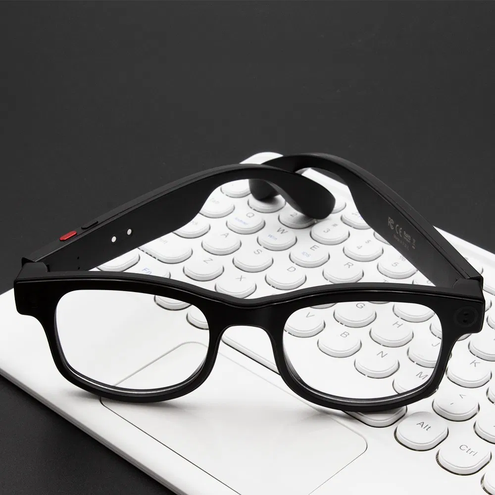 2025 Aimb-G1 Smart Glasses Ai Translator Antil-Blue Intelligent Sunglasses Bt with 8MP Camera and Video Gift Set