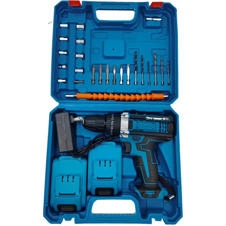 China Lithium Drill Tool Set with Custom Color Box