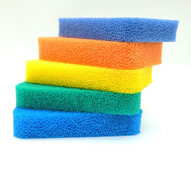 Kitchen Open Cell Scrubber Dish Cleaning Silicone Sponge