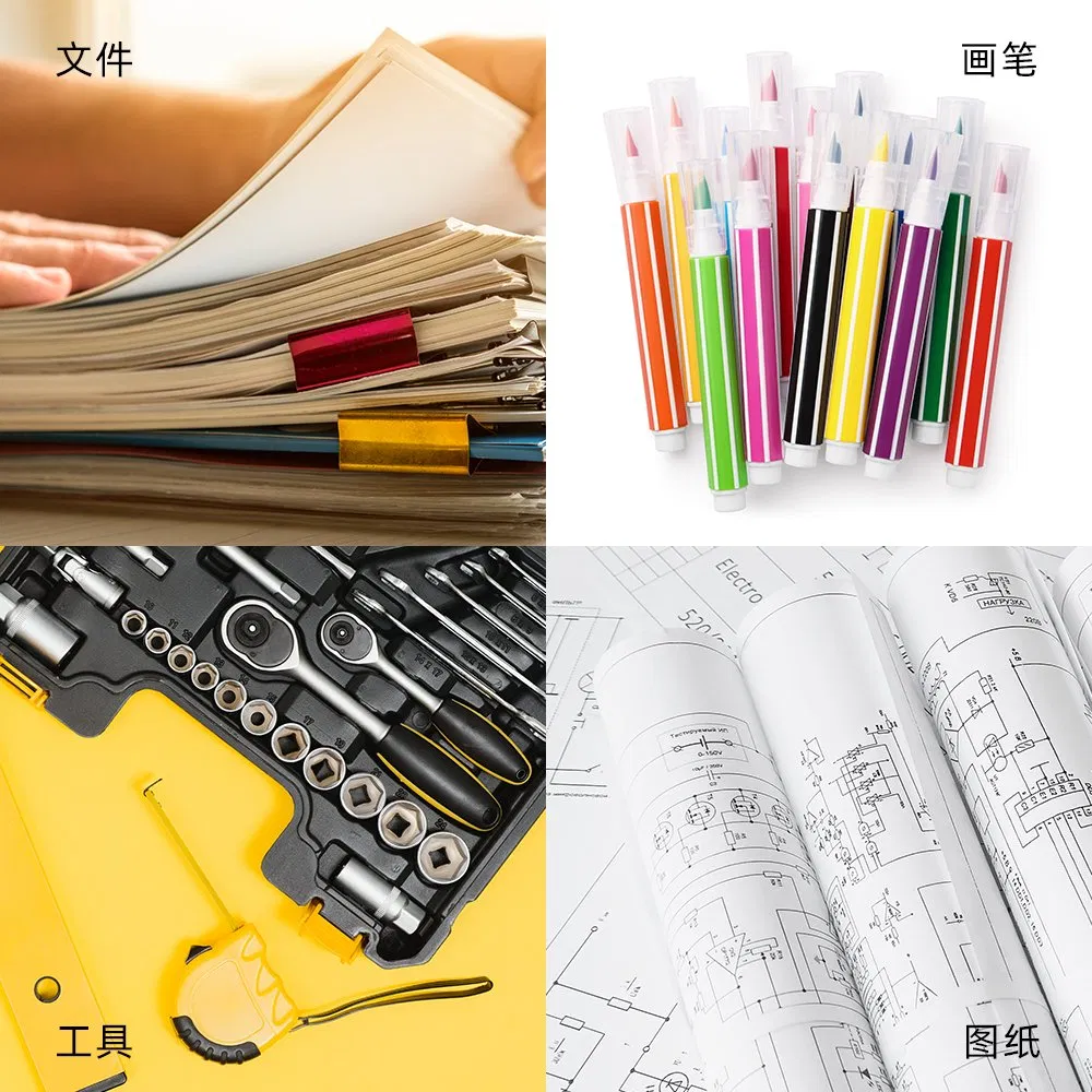 Lightweight Small Document Storage Canister Portable Paper Holder Tube