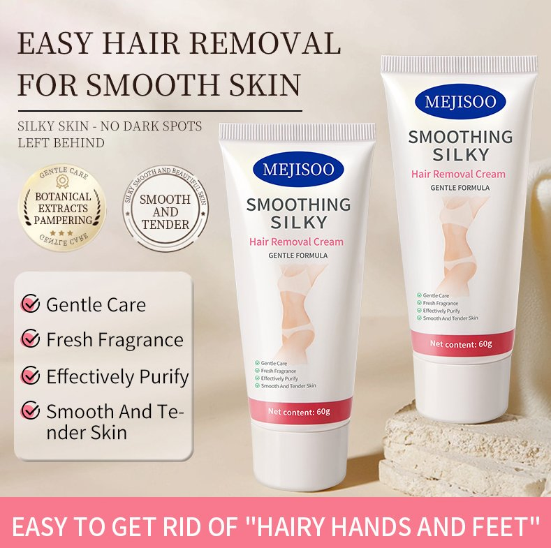 Online Wholesale Retail Natural Permanent Safe Easy Removal Gentle Painless Hair Remover Cream Fast Mild Non-Irritating Hair Removal Cream for The Whole Body