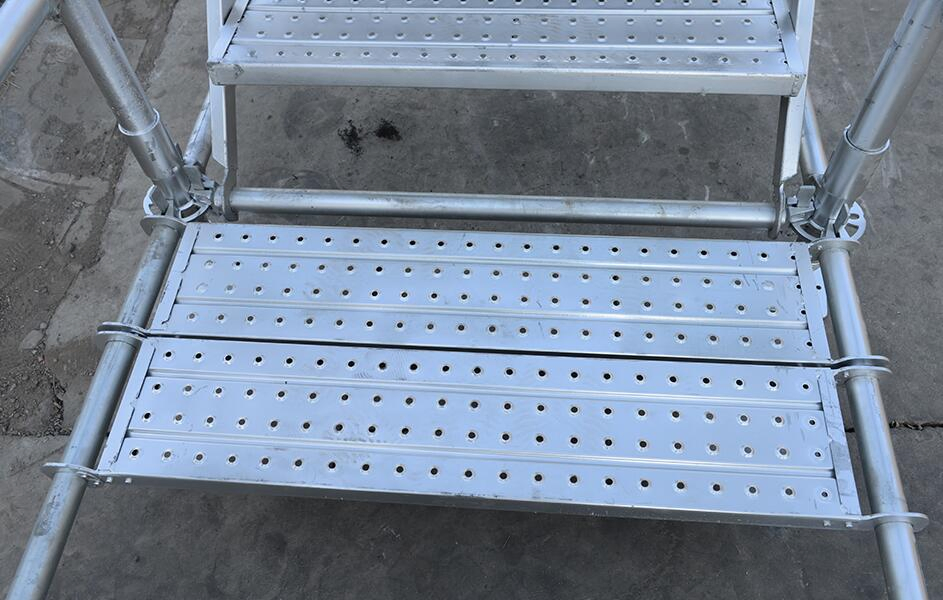 Galvanized Steel Scaffolding Walking Board Steel Plank Staircase Catwalk
